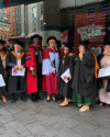 LSST Students Celebrate De Montfort University Graduation in Leicester