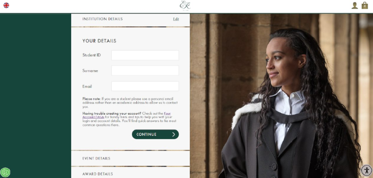 Personal Details Input